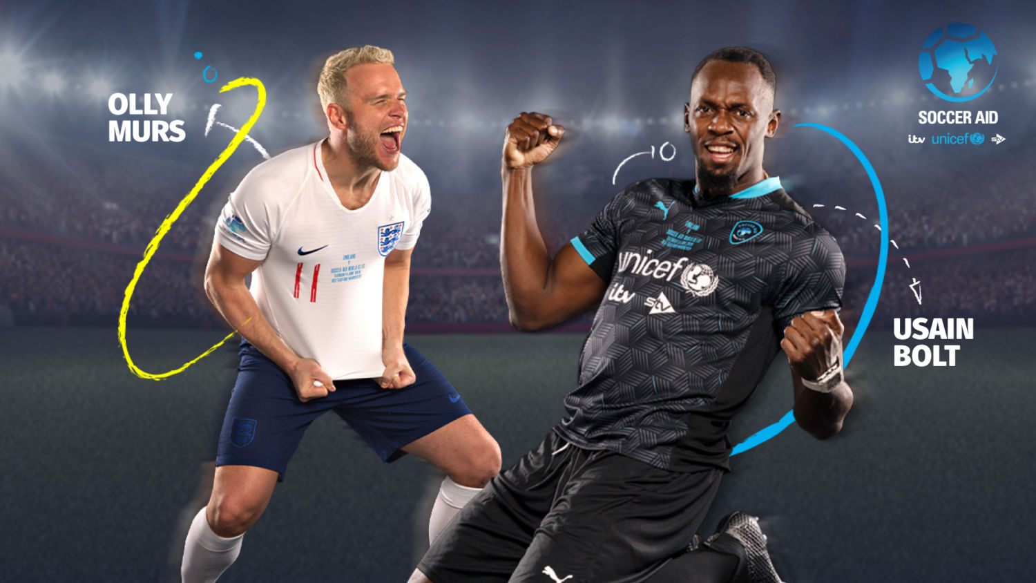 Soccer aid 2020 score store